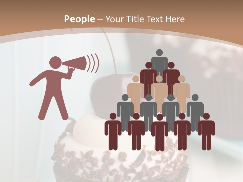 Cupcake Tea Whipped PowerPoint Template