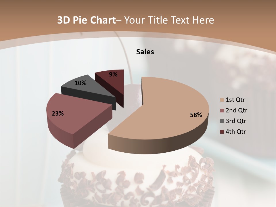 Cupcake Tea Whipped PowerPoint Template