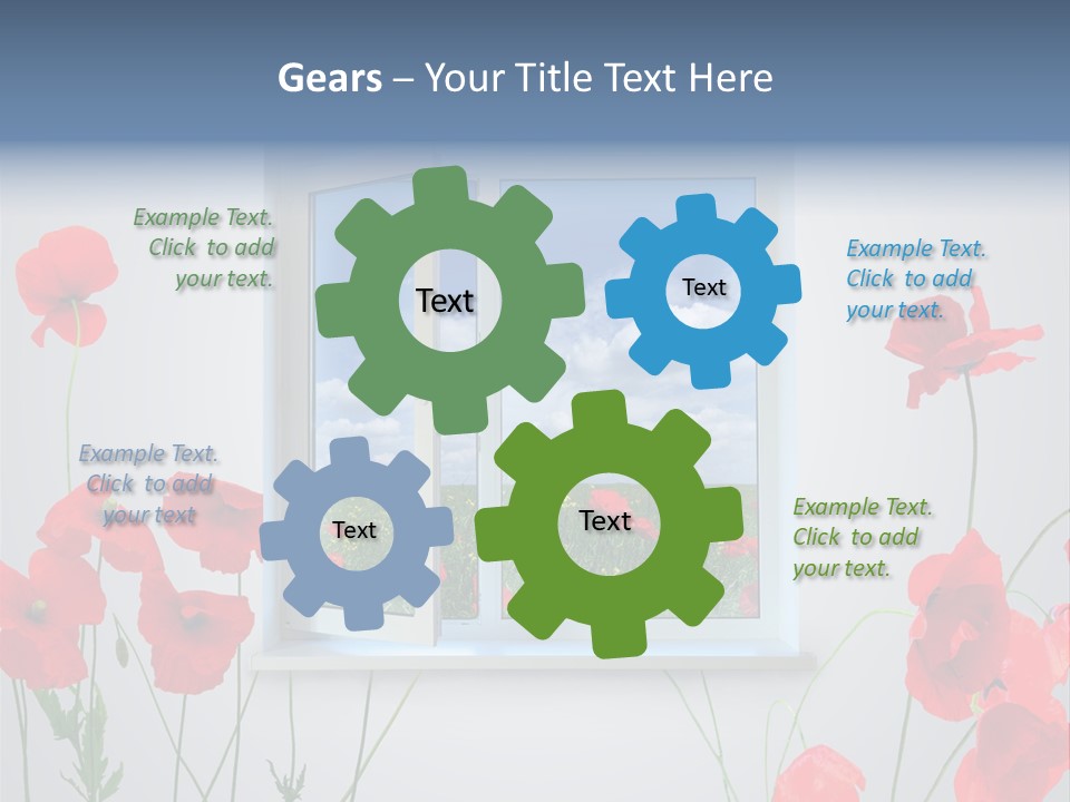 Scarlet Indoors Interior PowerPoint Template