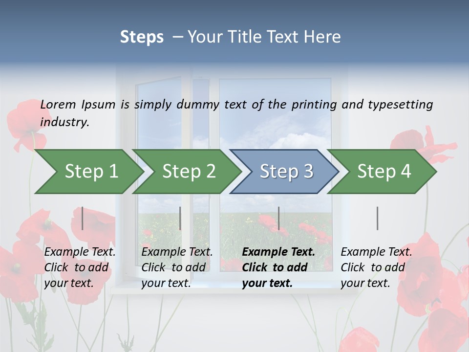 Scarlet Indoors Interior PowerPoint Template