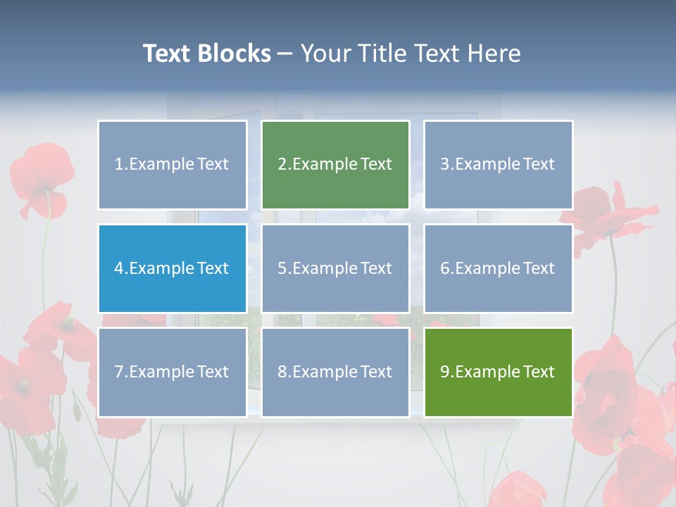 Scarlet Indoors Interior PowerPoint Template