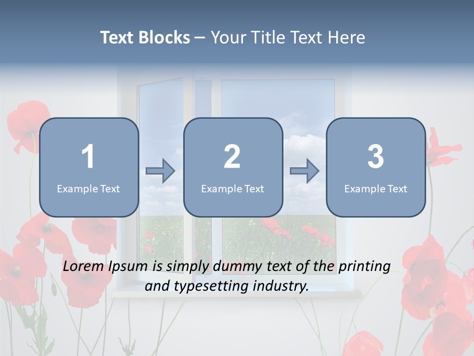 Scarlet Indoors Interior PowerPoint Template