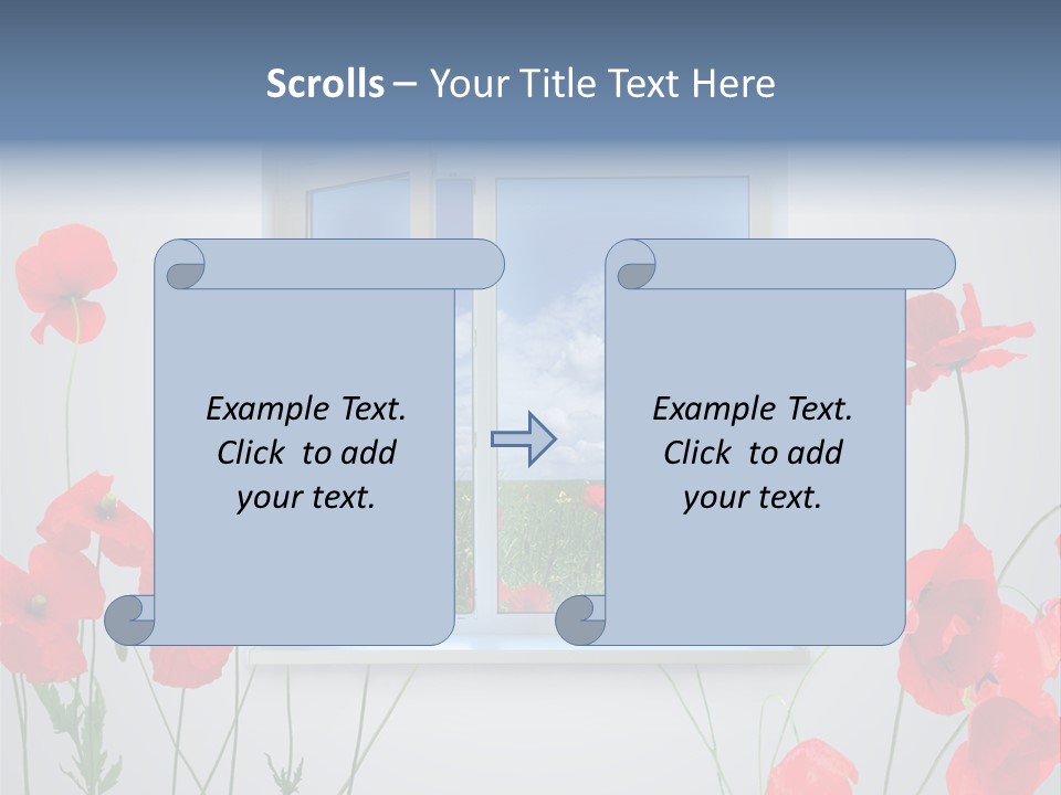 Scarlet Indoors Interior PowerPoint Template