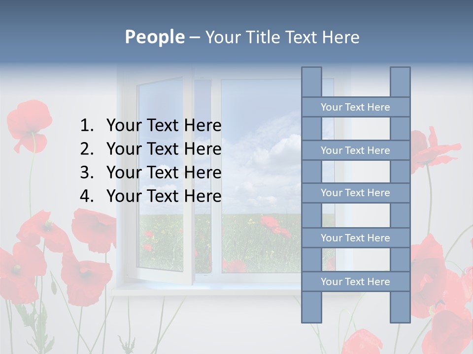 Scarlet Indoors Interior PowerPoint Template