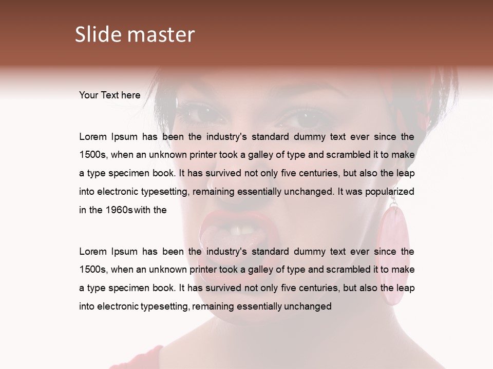 Cute Attractive Pretty PowerPoint Template