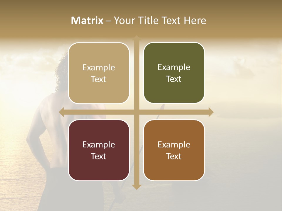 Galleon Fight Naked PowerPoint Template