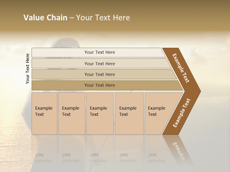 Galleon Fight Naked PowerPoint Template