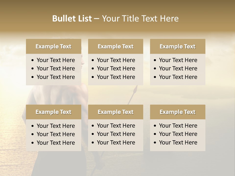 Galleon Fight Naked PowerPoint Template