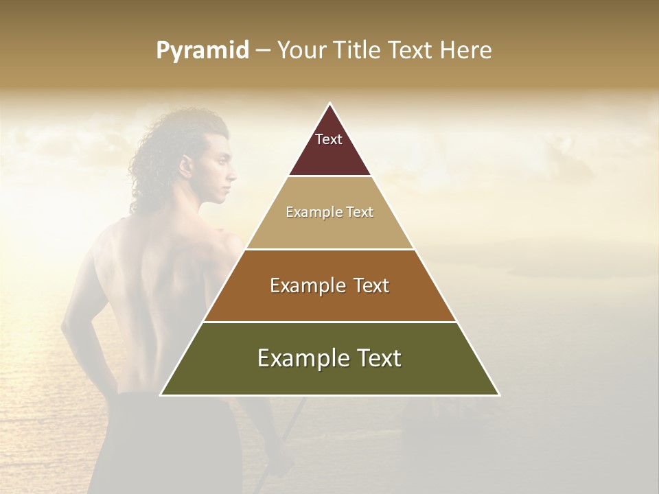 Galleon Fight Naked PowerPoint Template