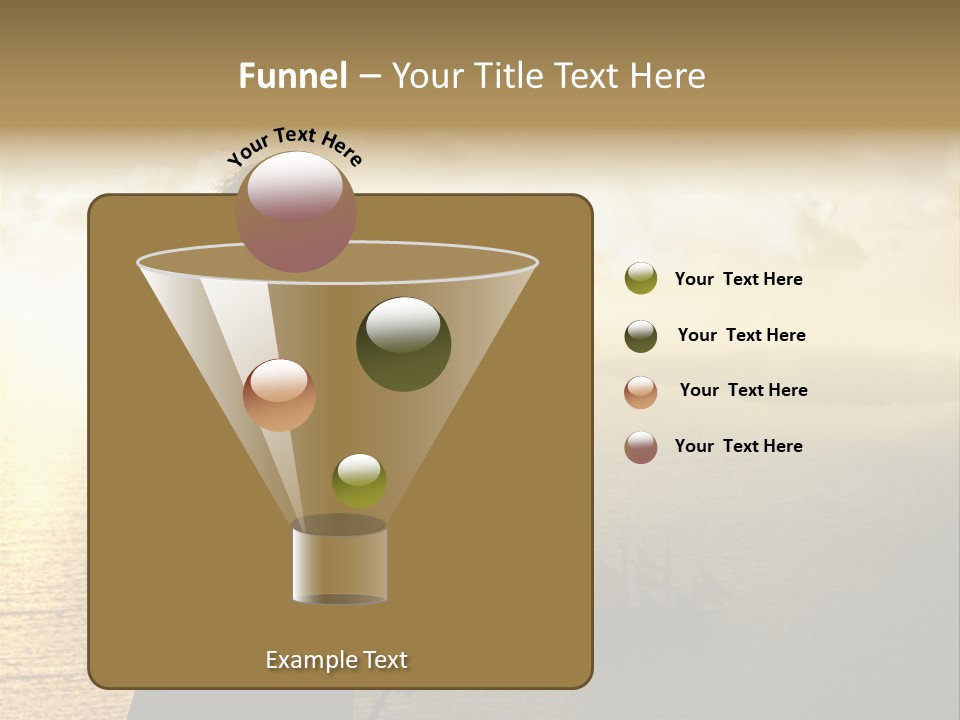 Galleon Fight Naked PowerPoint Template