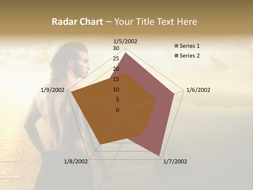 Galleon Fight Naked PowerPoint Template