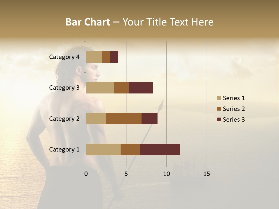 Galleon Fight Naked PowerPoint Template