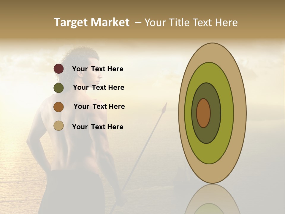 Galleon Fight Naked PowerPoint Template