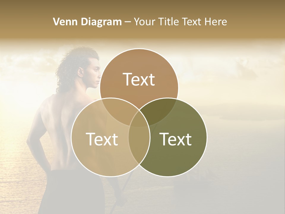 Galleon Fight Naked PowerPoint Template