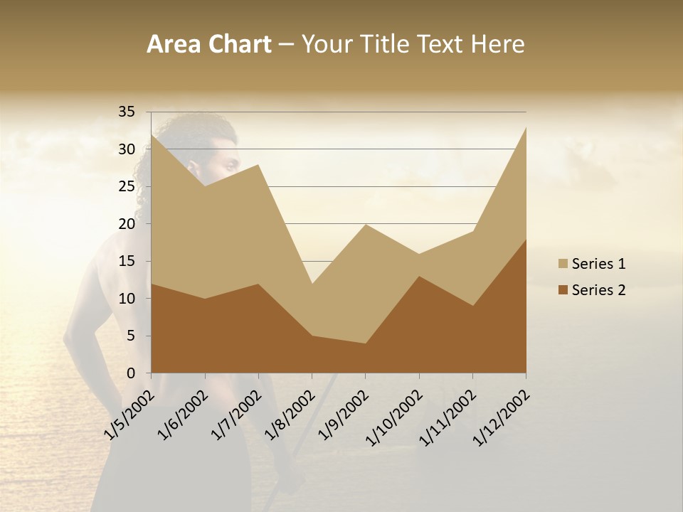 Galleon Fight Naked PowerPoint Template