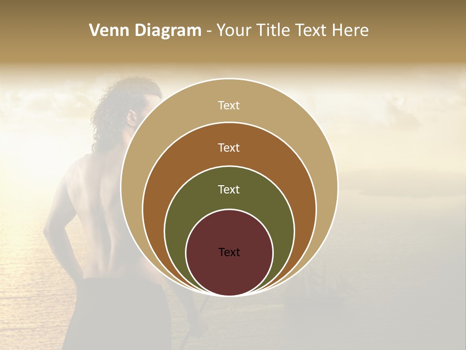 Galleon Fight Naked PowerPoint Template