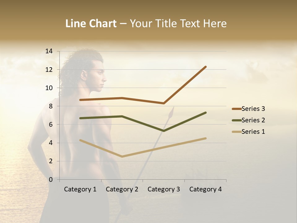 Galleon Fight Naked PowerPoint Template