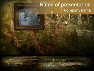 Natural Gray Antique PowerPoint Template