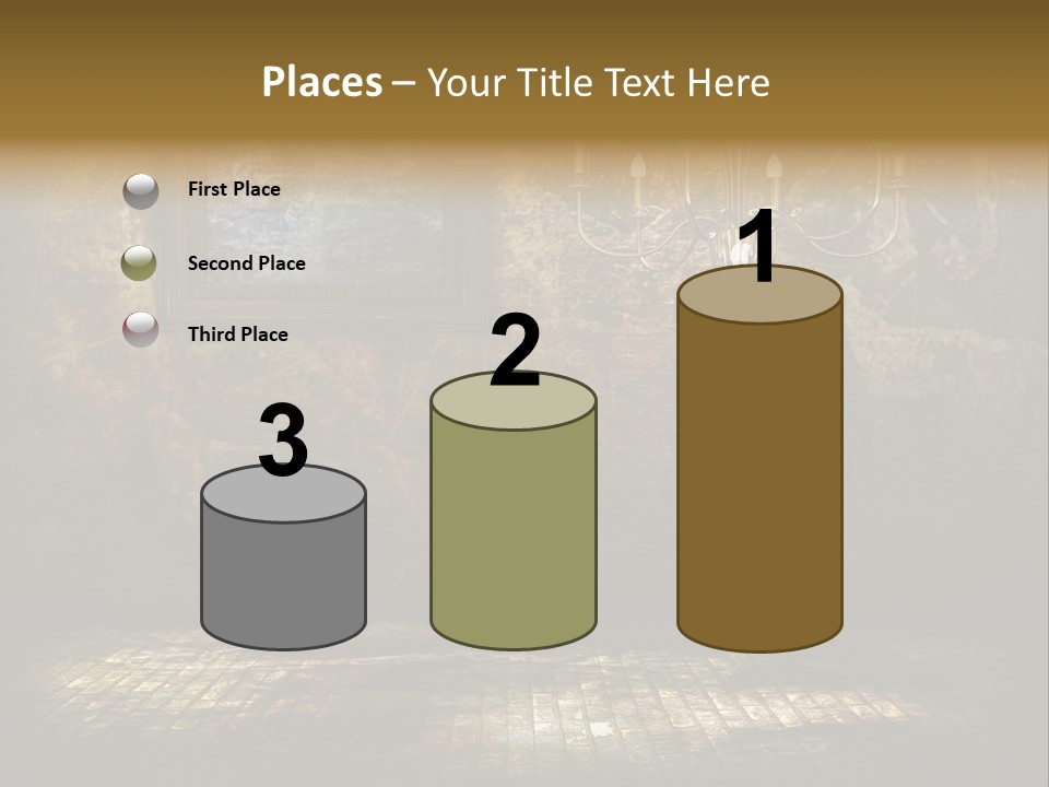 Natural Gray Antique PowerPoint Template