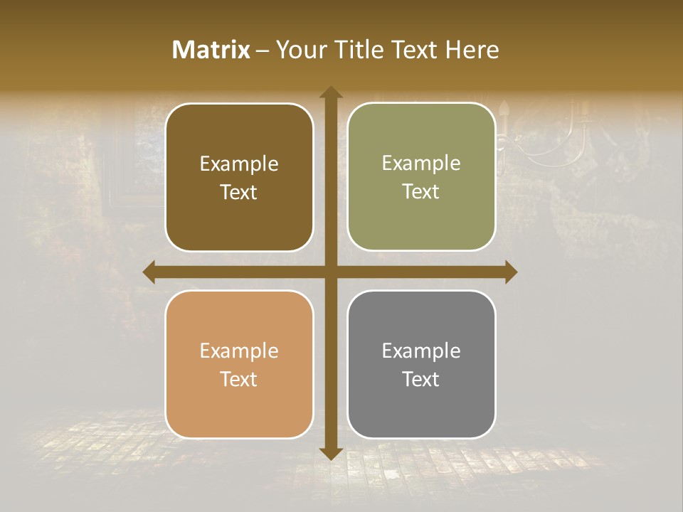 Natural Gray Antique PowerPoint Template