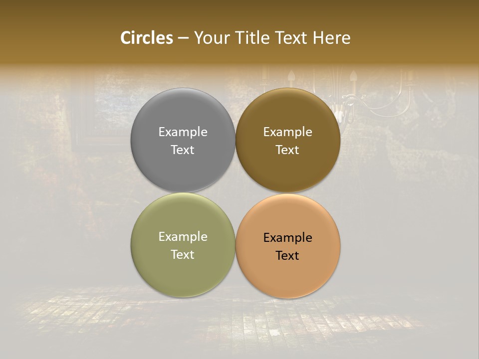 Natural Gray Antique PowerPoint Template