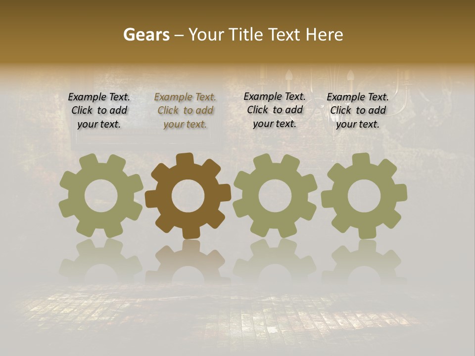 Natural Gray Antique PowerPoint Template