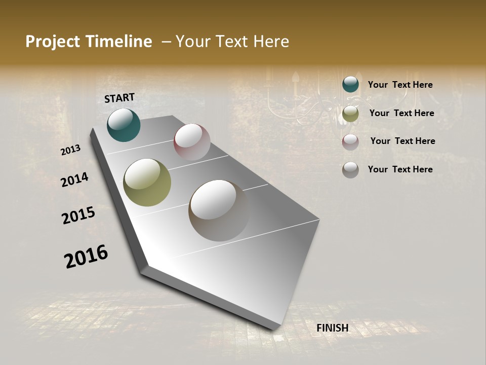 Natural Gray Antique PowerPoint Template