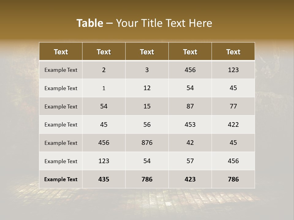 Natural Gray Antique PowerPoint Template