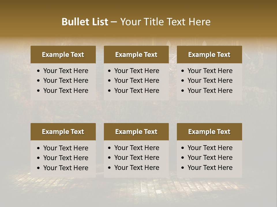 Natural Gray Antique PowerPoint Template