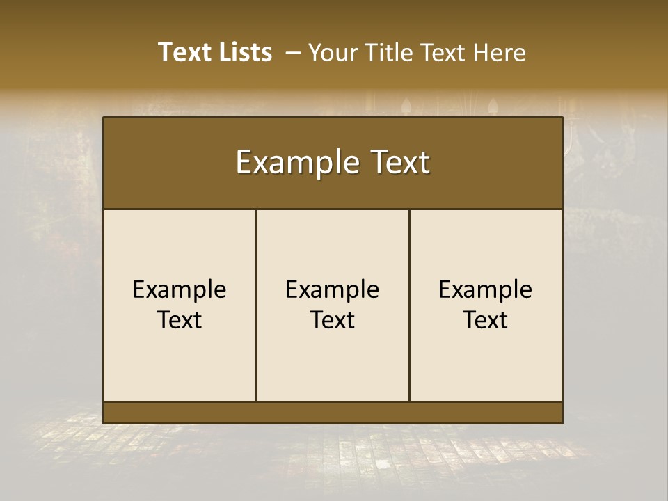 Natural Gray Antique PowerPoint Template