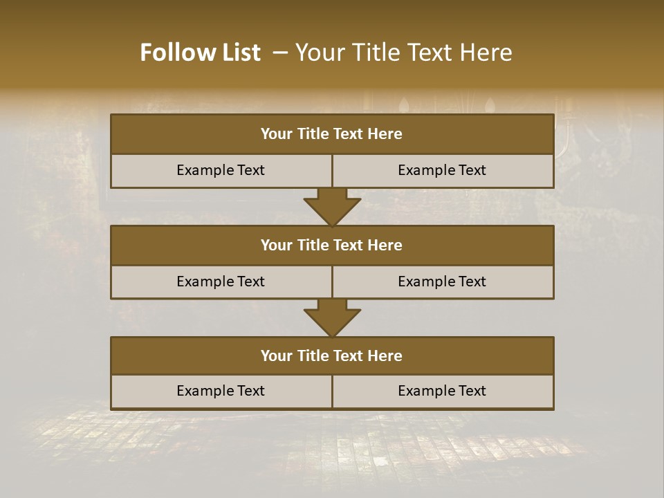 Natural Gray Antique PowerPoint Template