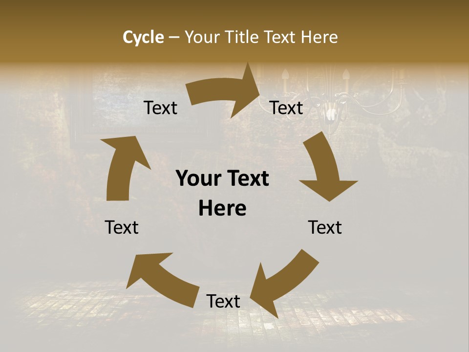 Natural Gray Antique PowerPoint Template