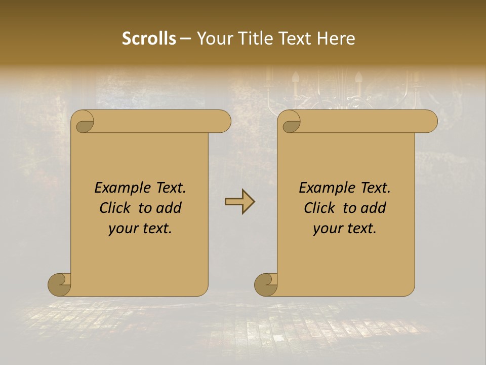 Natural Gray Antique PowerPoint Template