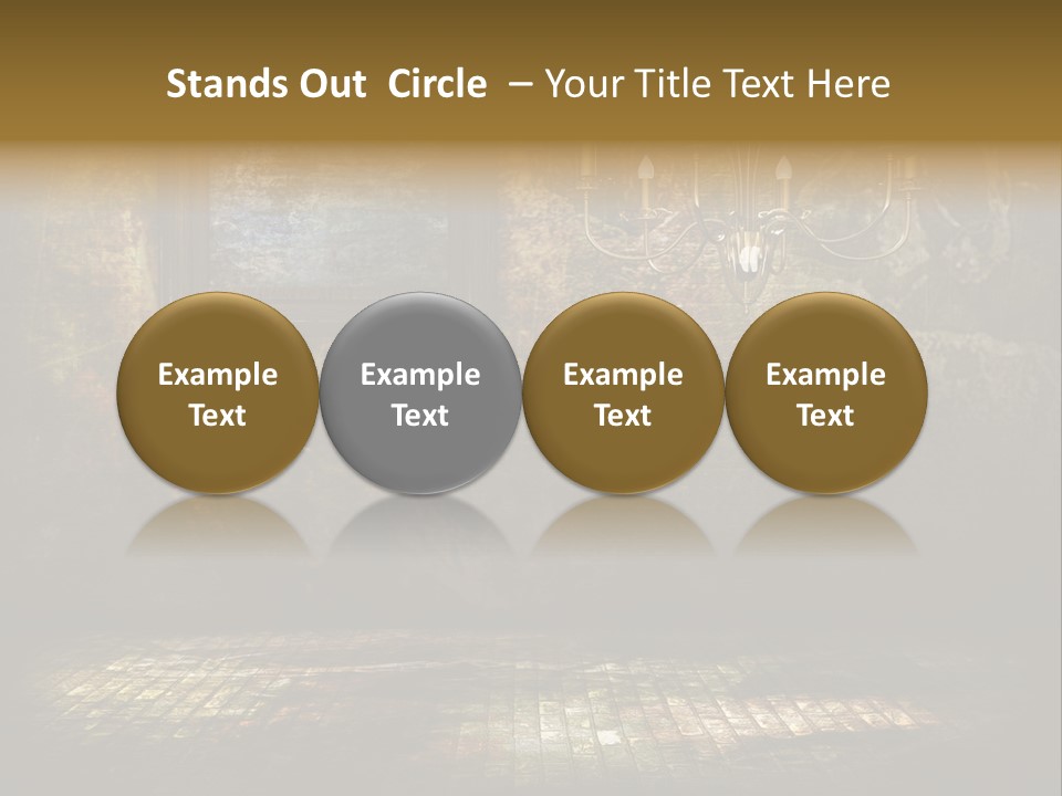 Natural Gray Antique PowerPoint Template