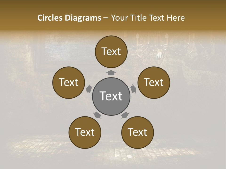 Natural Gray Antique PowerPoint Template
