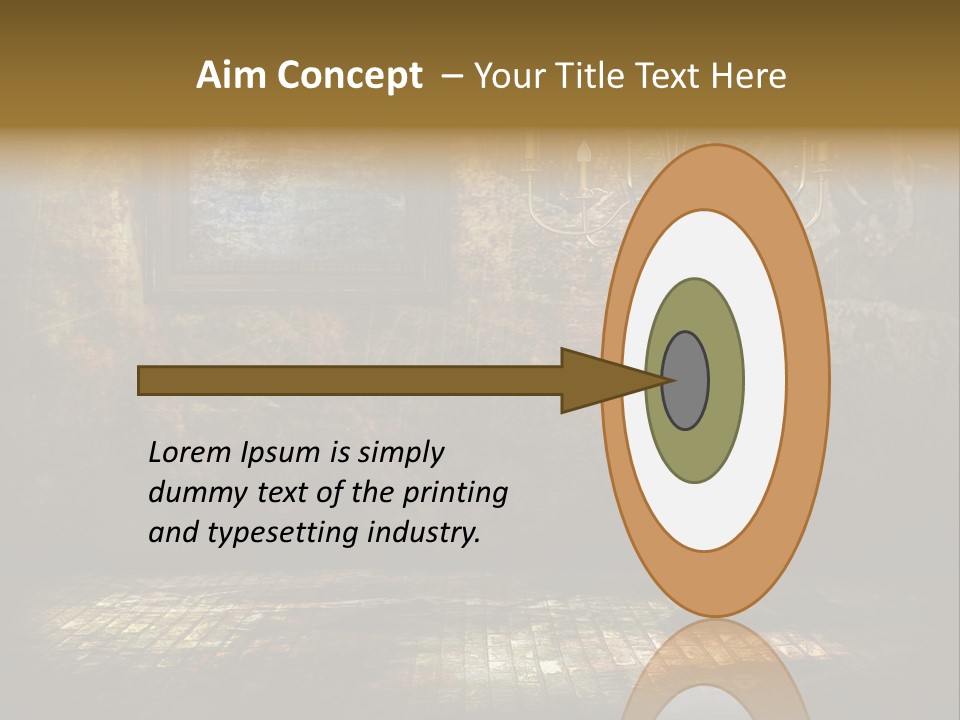 Natural Gray Antique PowerPoint Template