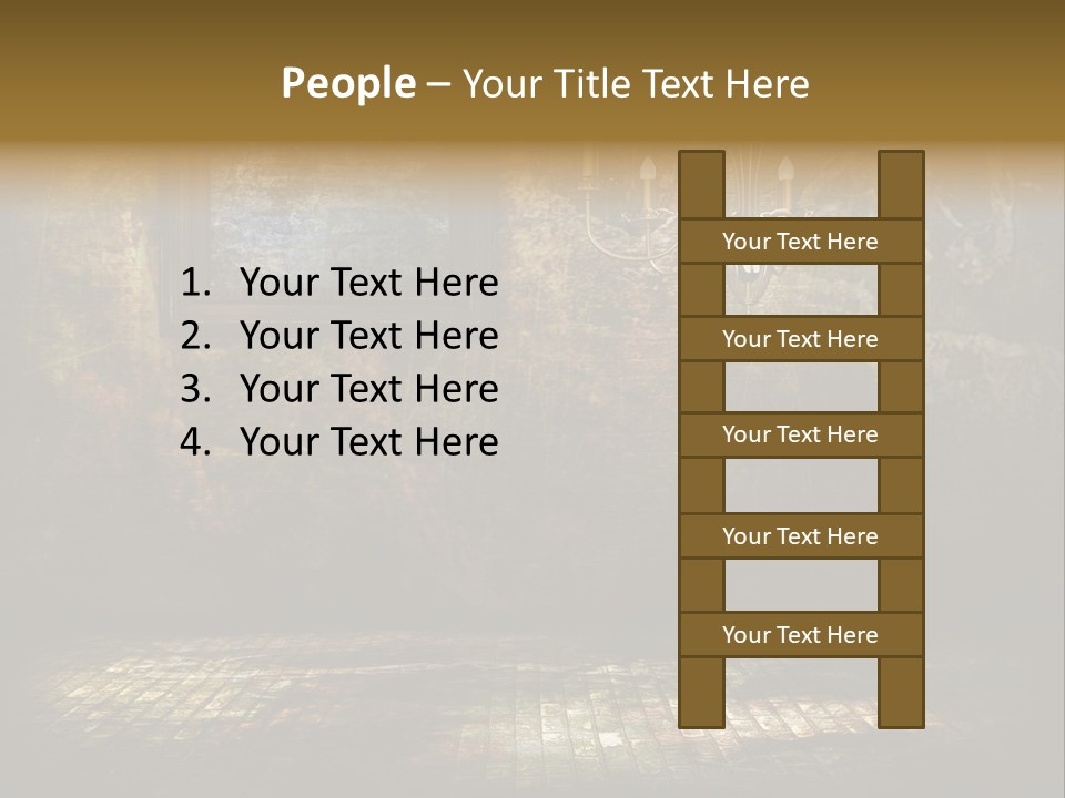 Natural Gray Antique PowerPoint Template
