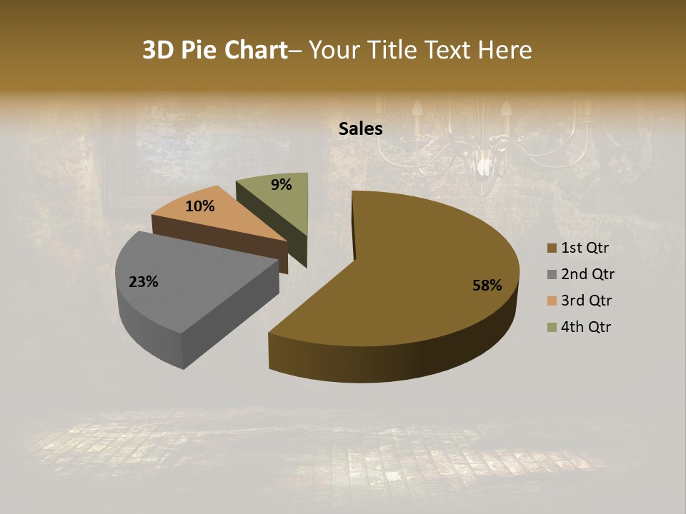 Natural Gray Antique PowerPoint Template