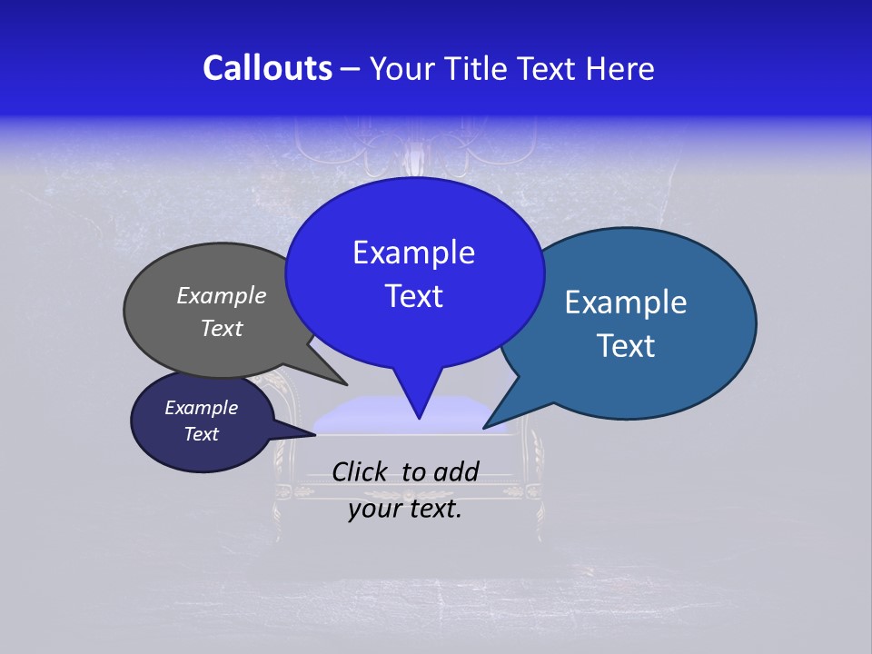 Royal Grey Texture PowerPoint Template