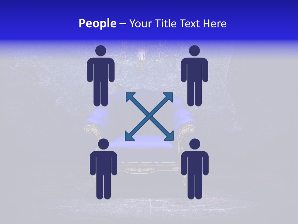 Royal Grey Texture PowerPoint Template