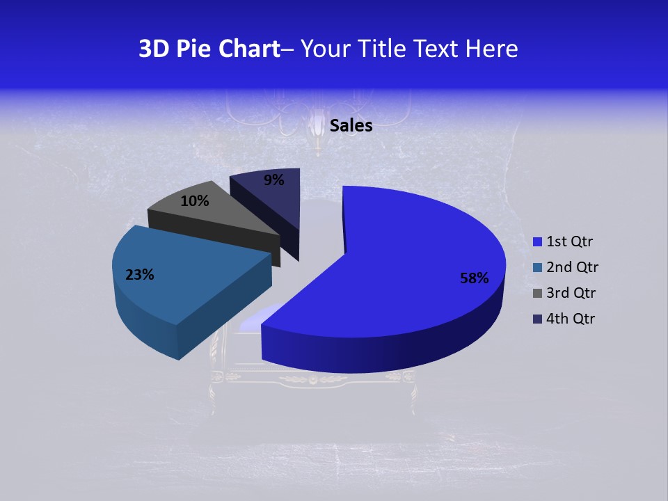 Royal Grey Texture PowerPoint Template