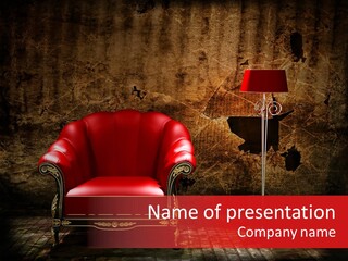 Grunge Interiors PowerPoint Template