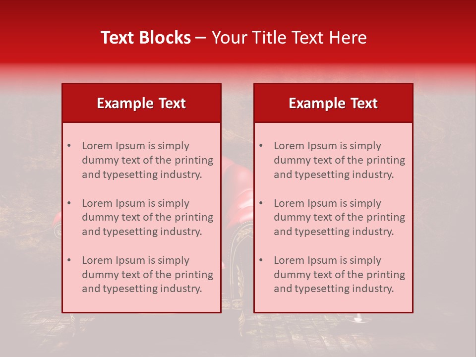 Grunge Interiors PowerPoint Template