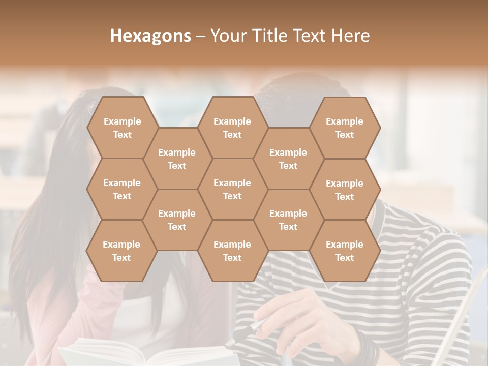 Book Man Teenager PowerPoint Template