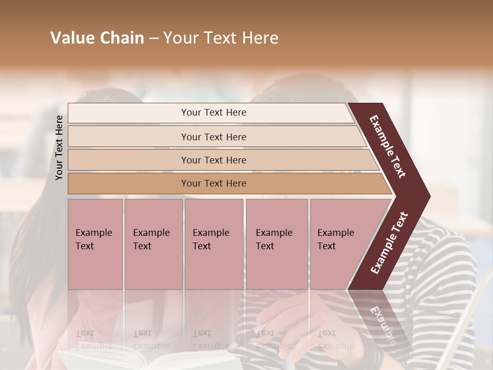 Book Man Teenager PowerPoint Template