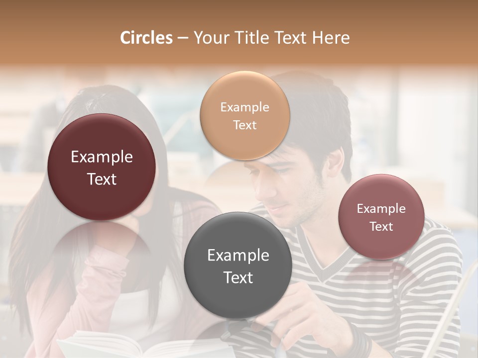 Book Man Teenager PowerPoint Template