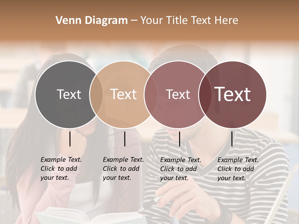 Book Man Teenager PowerPoint Template