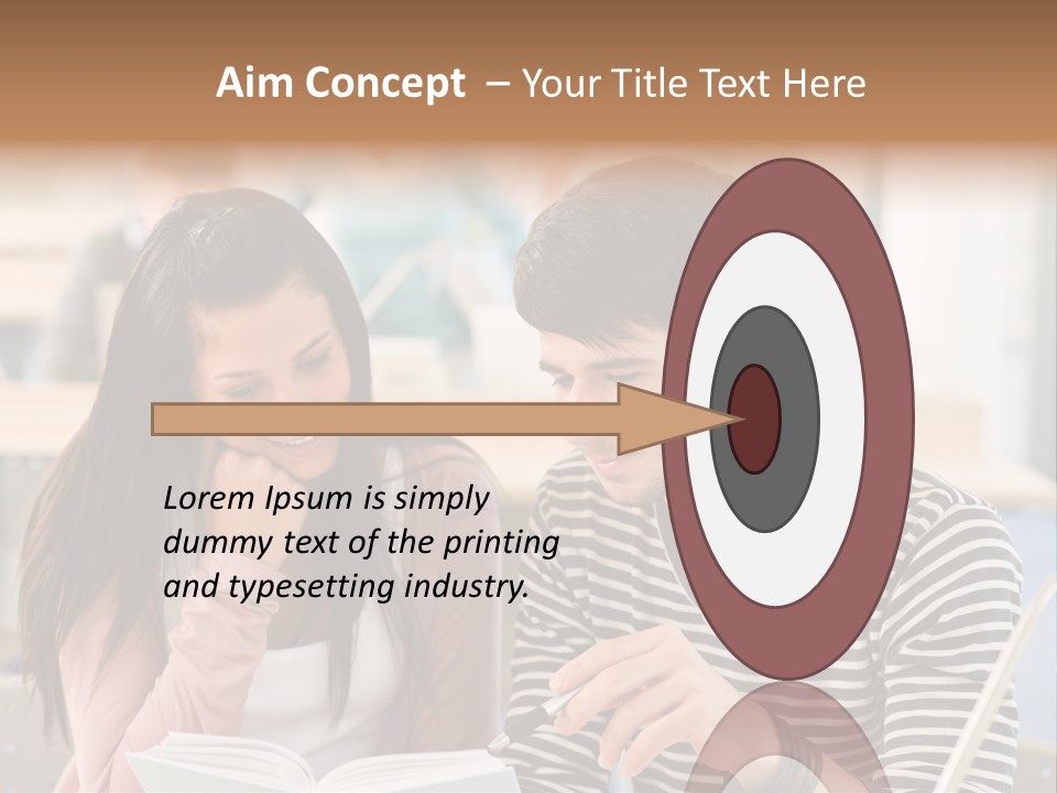 Book Man Teenager PowerPoint Template