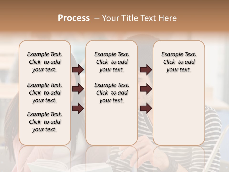 Book Man Teenager PowerPoint Template