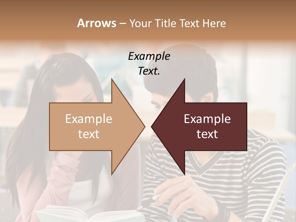 Book Man Teenager PowerPoint Template